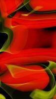 A red and yellow abstract background with a black background video
