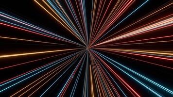 Abstract background of light rays video