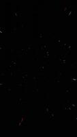 A black background with many colorful lights video