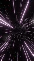 A space background with many lights and stars video