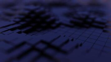 Abstract 3d background with squares and lines video