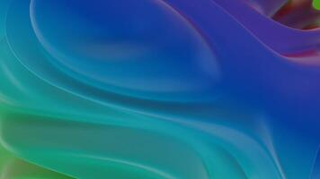 A colorful abstract background with waves and colors video