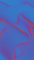 A blue and orange abstract background with a wave pattern video