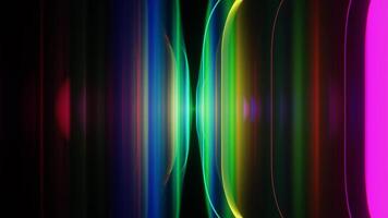Abstract light background with a rainbow effect video