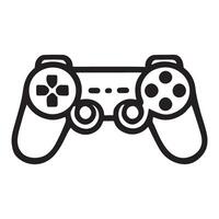 Game Controller Silhouette Icon Design vector