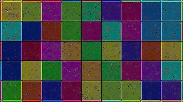 Vibrant geometric patterns ideal for dynamic VJ loop music visuals video
