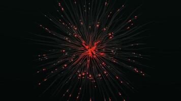 Vibrant visual patterns create an immersive VJ loop experience video