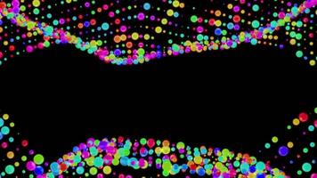 Vibrant abstract patterns for mesmerizing VJ loops and music experiences video