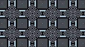 abstrato caleidoscópio padronizar dentro uma desatado laço. video