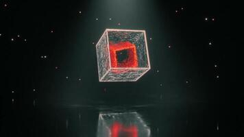 Dynamic VJ Loop Display with Kaleidoscopic Patterns for Inspiring Music Events video