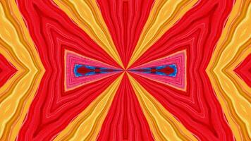 Unique kaleidoscopic patterns in vibrant red tones for creative art projects video