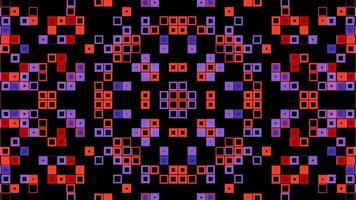 Vibrant animated patterns for dynamic VJ music experiences video