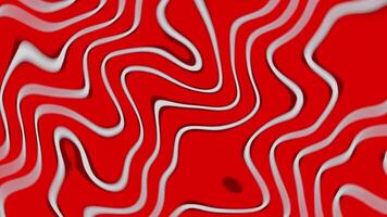 Transition with a Red Wavy Moving Texture video