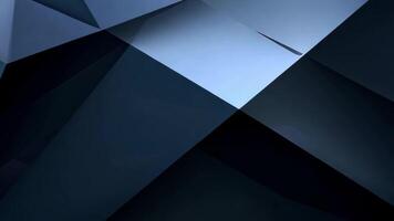 Abstract geometric shapes in a sophisticated dark blue palette, showcasing modern design elements and textures. video