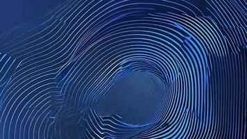 Abstract blue wave patterns create a soothing modern background, ideal for various design projects and digital print media. video