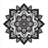 Premium Mandala ClipArt Pattern for High-End Graphics vector