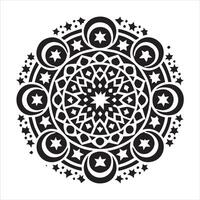 Opulent Mandala Design Clipart for Sophisticated Projects vector