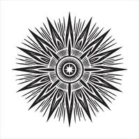 Decorative Mandala Pattern for KDP Interior Designs vector