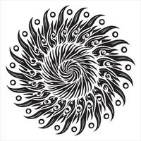 Luxurious Mandala Clipart Design for Elegant Branding vector