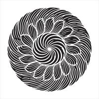 Intricate Luxury Mandala Clipart for High-End Artwork vector