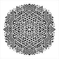 Classy Mandala Design for KDP Book Pages vector