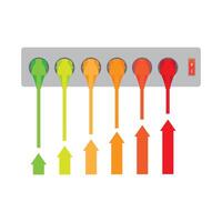 Houses plug to socket. Energy efficiency concept. vector