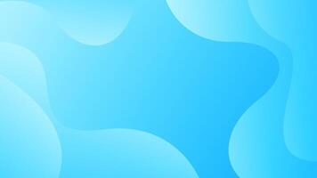 Abstract light blue liquid wave background vector