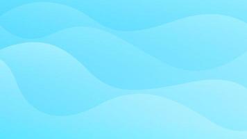 Light blue wave background , fluid gradient shapes composition. Abstract dynamic wallpaper vector