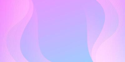 abstract background with purple and pink waves, dynamic shapes vector