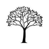 illustration of a majestic tree. vector