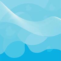 Abstract geometric blue horizontal background. Futuristic, High Tech blue background. vector
