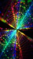 Abstract background with colorful lights video