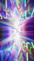 Abstract background with colorful lights and shapes video