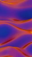 abstrato fundo com ondas dentro vermelho, laranja e azul video