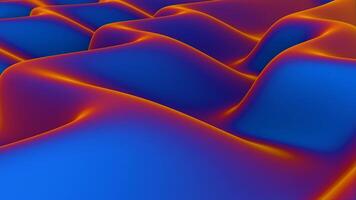 A 3d image of a wave pattern video