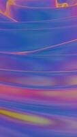 uma colorida abstrato imagem do ondas video