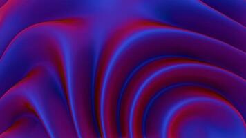 A blue and red abstract background with wavy lines video