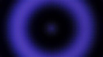 A blue and purple circle with a dot pattern video