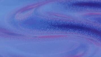 A close up of a blue liquid with a pink background video
