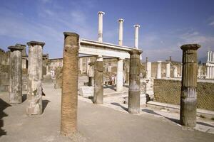 The ruins of pompeii photo