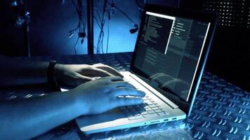 Programmer is typing codeProgrammer is typing code video