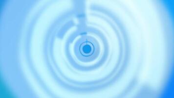 Light blue background, background material with moving spiral lines video