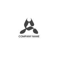 Abstract letter A logo design icons for business of luxury, elegant, simple. A Letter Logo for business and company identity vector