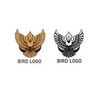 A collection of birds icon logotype from around the world vector
