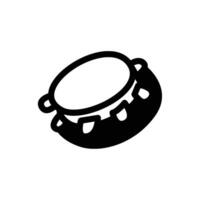 rebana icon line vector