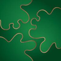 Abstract geometric green horizontal background. Futuristic, High Tech, green background. vector
