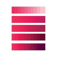 Colour palette with different shades and gradient. Set of creative gradient pallete color, Color Gradient Background Palette, Fashion bright neon color trend pallete. vector