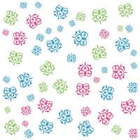 Stylish beautiful pattern monochrome texture abstract floral background. Floral pattern for wallpaper or fabric. vector