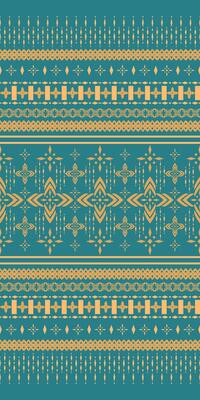 Elegant Geometric Scroll Ornament Golden Silk Weaves Embroidery on Dark Green Background. Seamless Pattern illusttration Design for Luxury Work, Fabric, carpet, wrapping, hand-draw, men's wear
