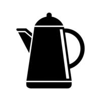 Stylish Kettle Icon Clean and Modern Design Template vector